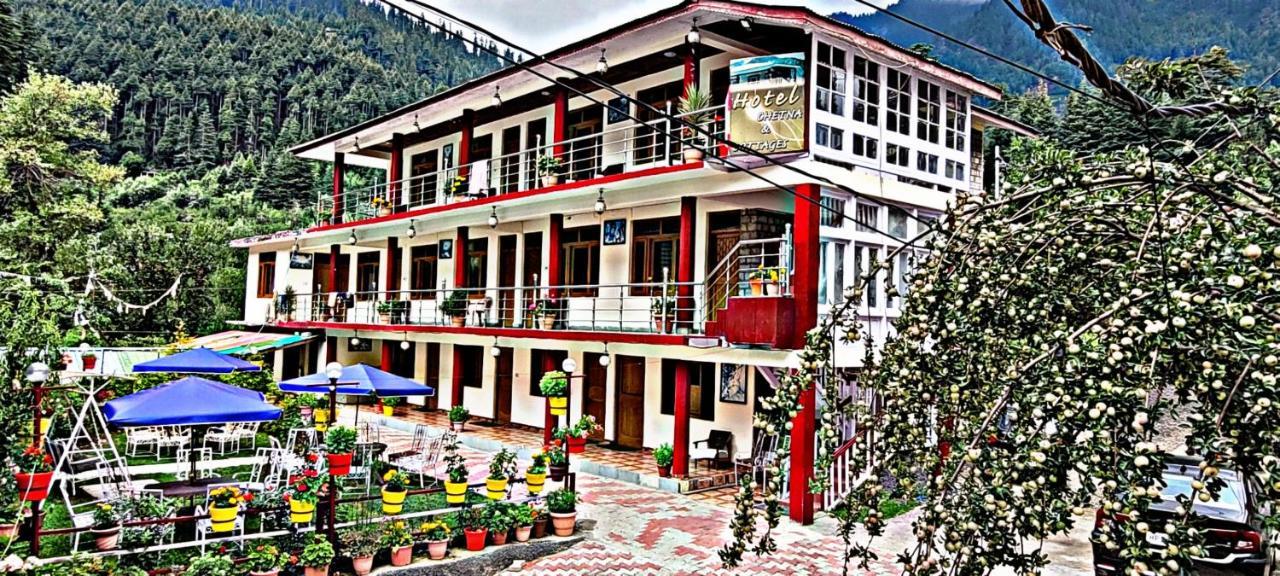 Hotel Chetna&cabañas Manāli Exterior foto